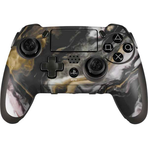 Gold Blush Marble Ink PlayStation Scuf Vantage 2 Controller Skin